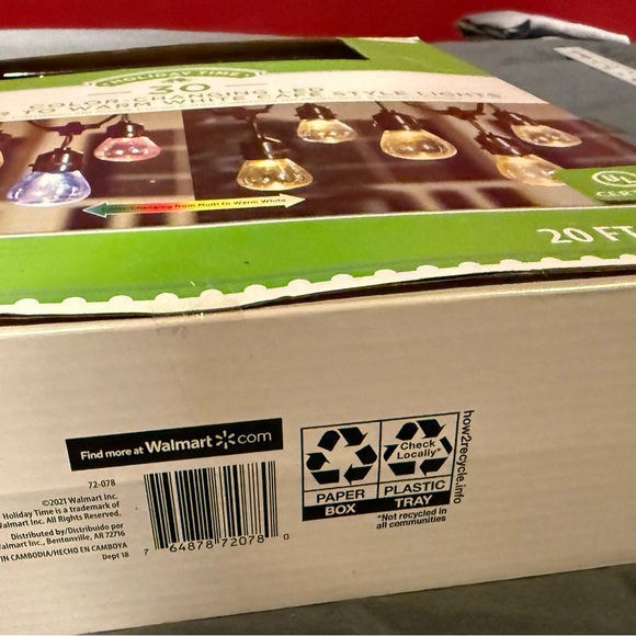 Holiday Time Color-Changing LED String Lights - Picture 3 of 4